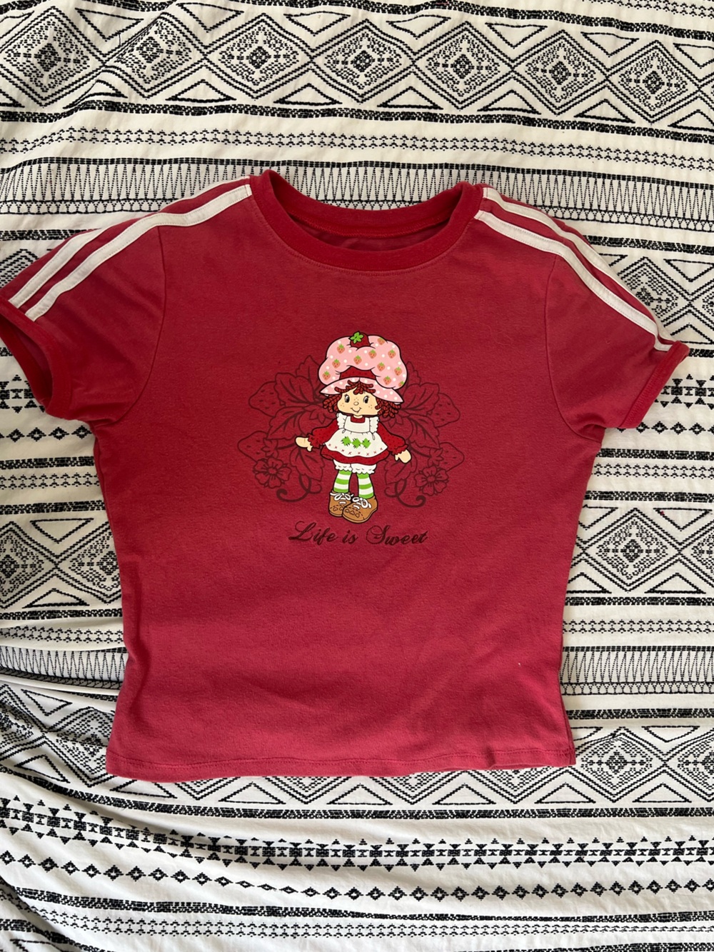 Strawberry Shortcake Red Girls' Tee - Life is Sweet